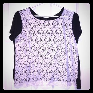 Forever21 Lace Crop Top